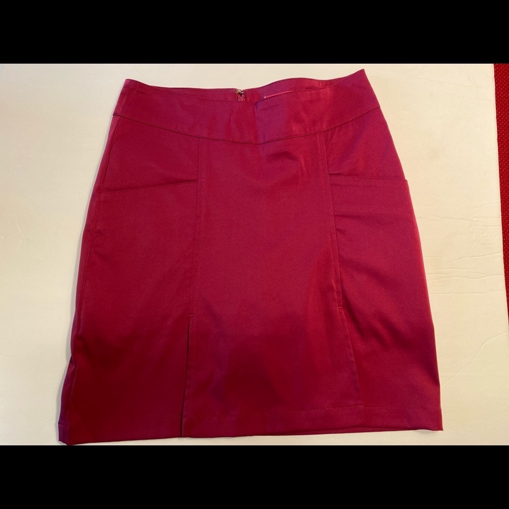 Antigua Red Performance Moxie Golf Sports Skort Women’s Size 2